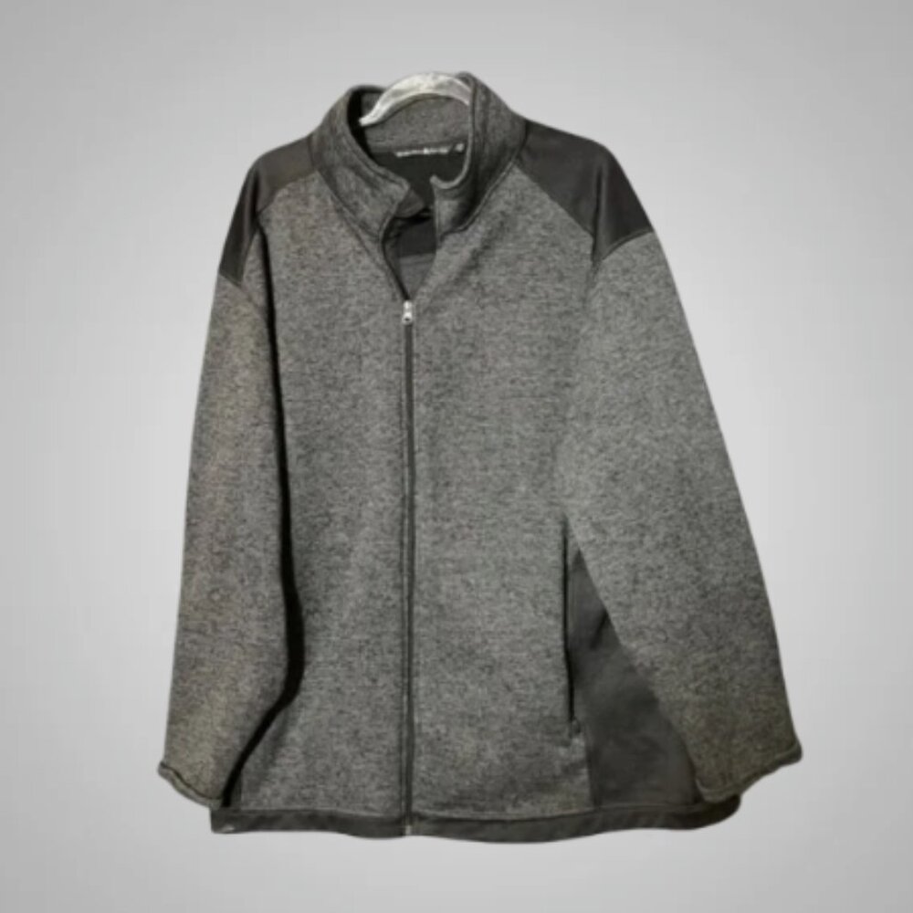 Beverly Hills Polo Club BHPC Zip Up Fleece Jacket (3X)